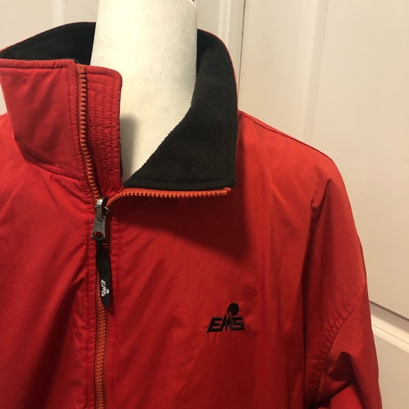 EMS eastern Mountain Sports mens fleece lined coat size large - Picture 2 of 5